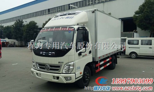 国五福田奥铃厢长5.1米冷藏车图片展示