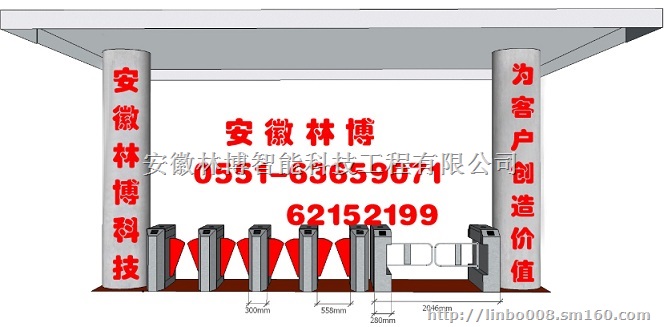 六安学校一卡通刷卡门禁系统/六安小区刷卡通道闸门禁