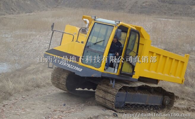 斜井无轨运碴车