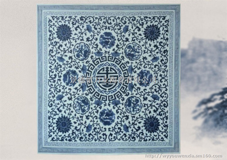 快速定制陶瓷瓷板厂家 景德镇瓷板生产厂家 加工瓷板