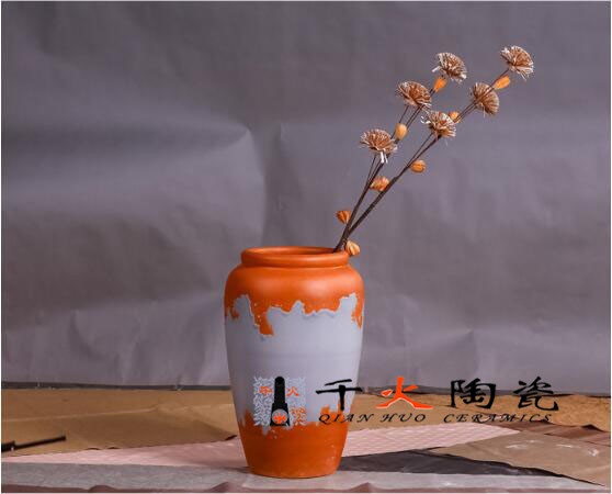 搬迁礼品大花瓶 客厅酒店装饰陶瓷花瓶 景德镇大花瓶