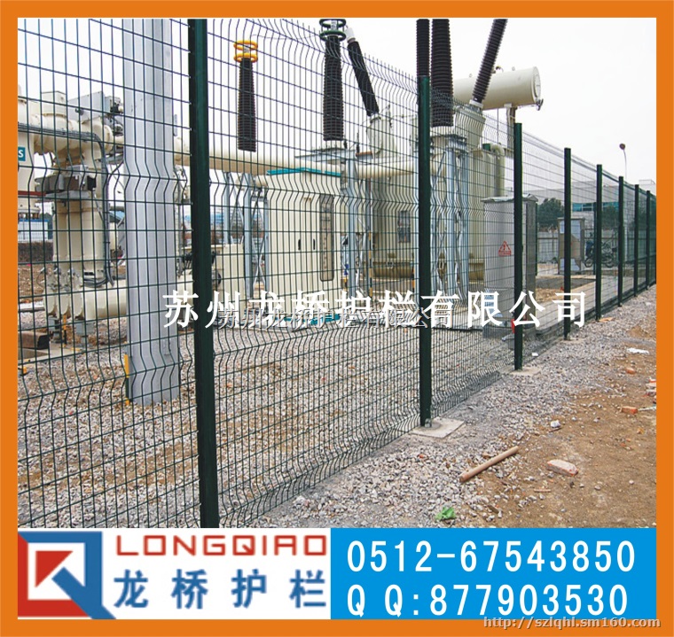 苏州护栏网 苏州镀锌喷塑钢丝网护栏网 龙桥护栏直销