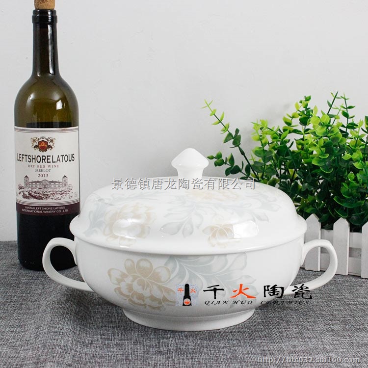 景德镇陶瓷餐具生产厂家，青花瓷餐具定做