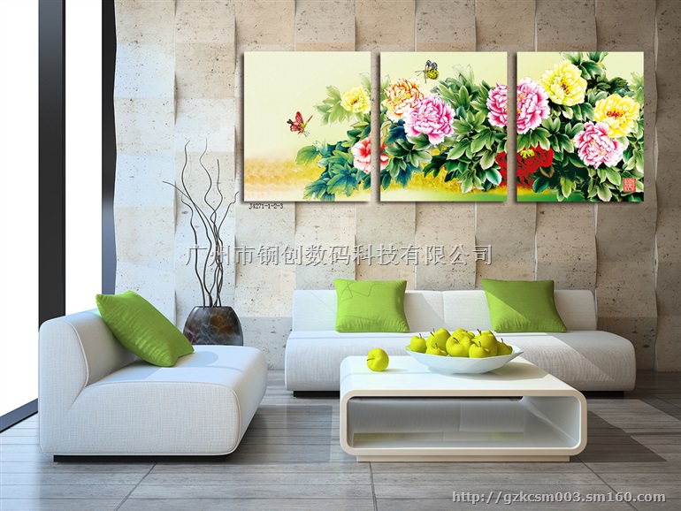 客厅沙发背景墙一站式供货，免费技术培训