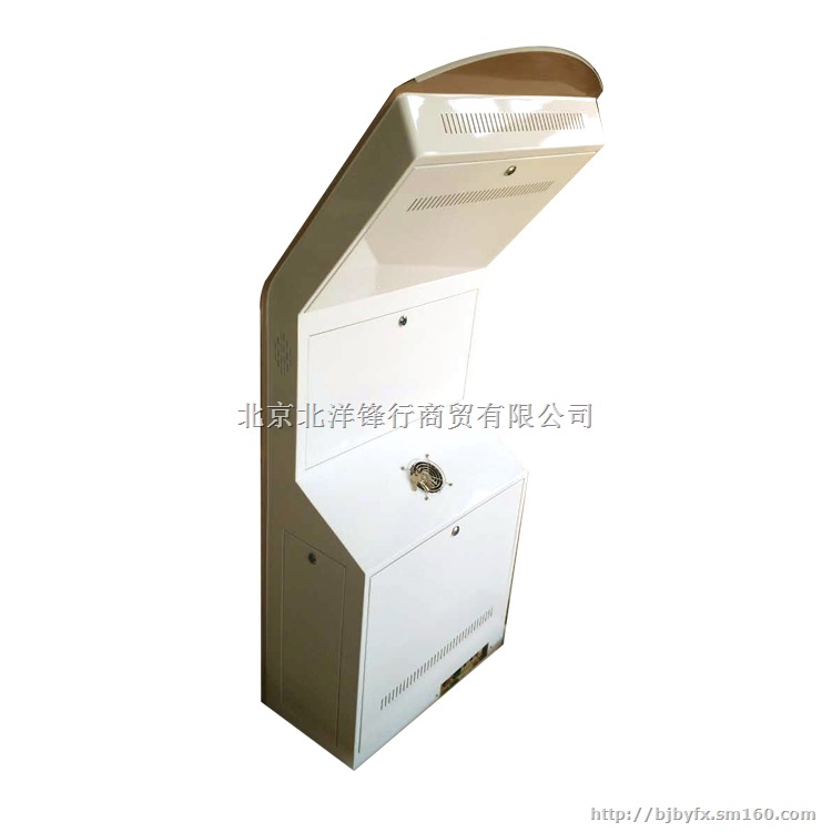 厂家直销 17寸玫瑰金触摸查询机 自助终端服务机