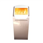 厂家直销 17寸玫瑰金触摸查询机 自助终端服务机