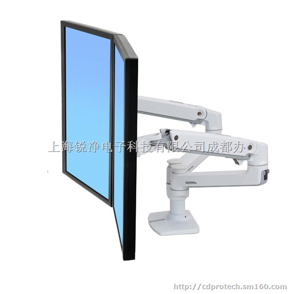 爱格升台式双屏显示器支架45-491-216
