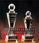 汕头企业活动比赛水晶奖杯制作，汕头优秀员工奖杯制作