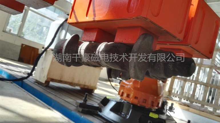 电永磁夹具,自动化工装夹具,夹持发动机曲轴千豪磁电