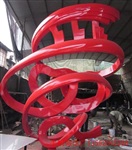 城市不锈钢雕塑 景观雕塑 公园雕塑