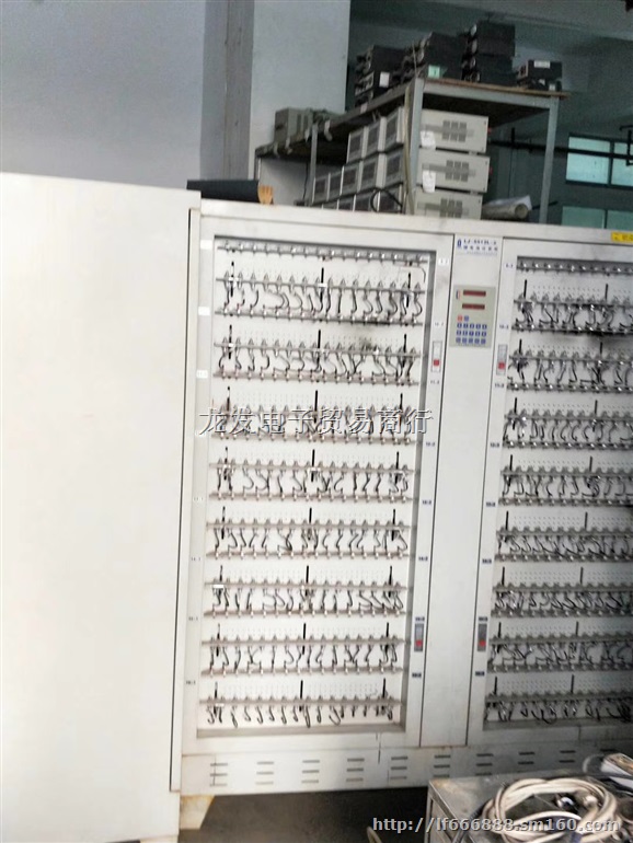 供应二手龙精18650电池分容柜