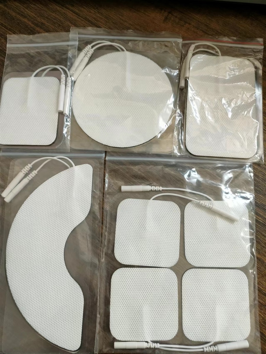 生产加工理疗电极片 自粘理疗贴片 温热透化电极定做