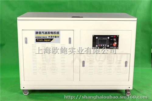 静音型40KW汽油发电机资料