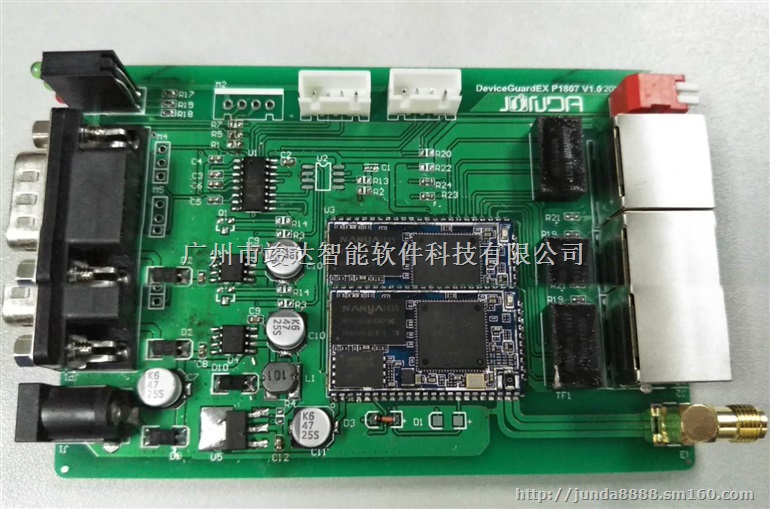 JD18P06搭建云平台监控设备信息推送云端监控卡