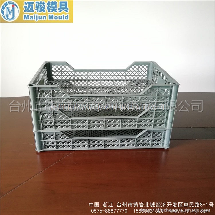 水果筐模具 2018新款水果胶筐模具定做厂家 台州