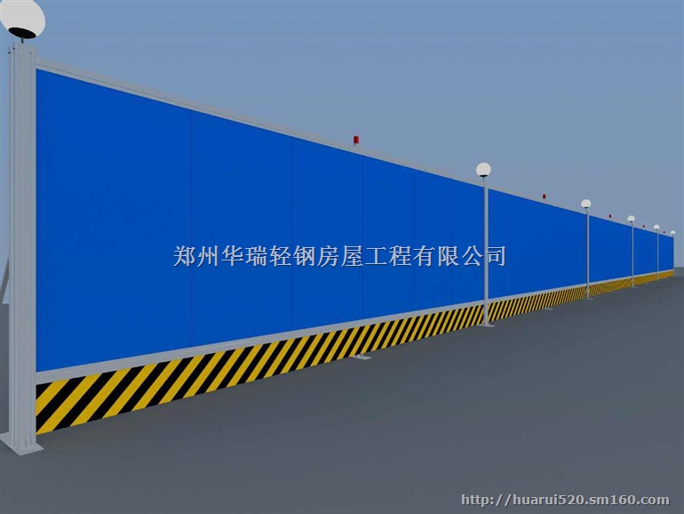 河南高品质彩钢板围挡生产安装