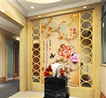 学习龙祥冰晶玻璃时尚隔断制作方法