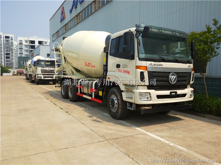 福田欧曼12方搅拌车暑期有优惠了