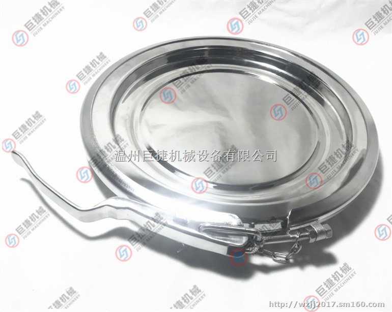 *卫生级304 不锈钢人孔卡箍人孔按需定制