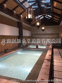沈阳创新世纪专业承揽桑拿汗蒸洗浴设计施工