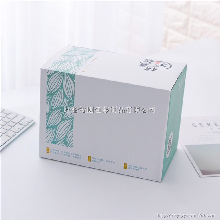 盱眙福圆小清新款瓦楞包装盒日用品包装盒定制生产