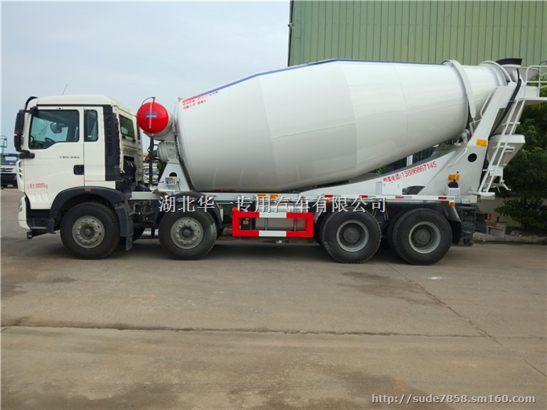 重汽豪沃12方轻量化搅拌车配置 价格