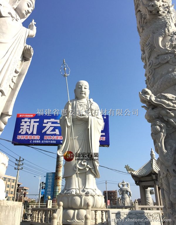 寺院石雕地藏雕刻制作金牌厂家