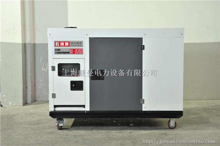 稀土永磁25KW柴油发电机