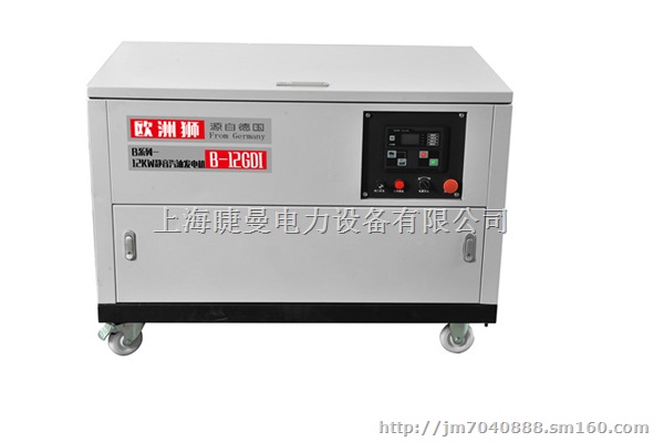 30KW静音汽油发电机银行应急
