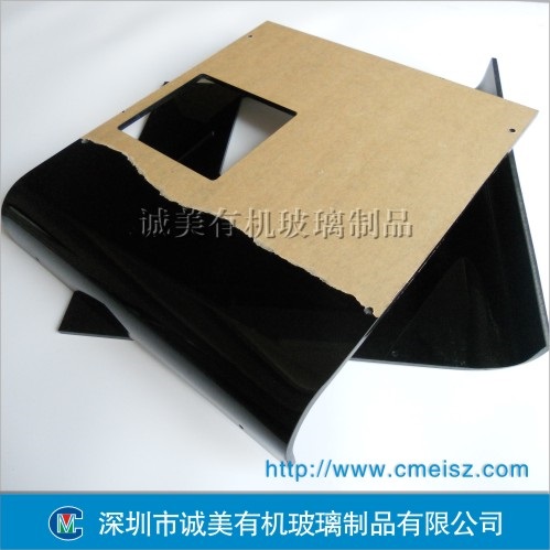 深井沙井有机玻璃热弯机器设备盖 亚克力弧形观察视窗