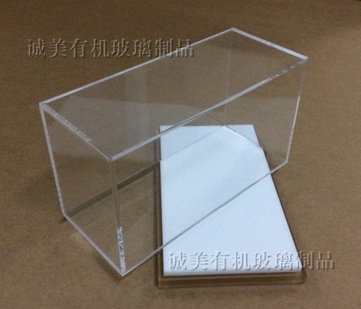 产品防尘展示盒 有机玻璃天地盖 深圳亚克力展示箱
