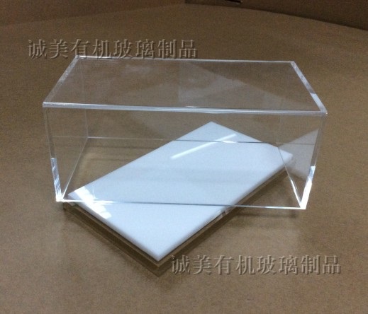 产品防尘展示盒 有机玻璃天地盖 深圳亚克力展示箱