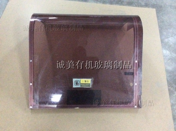 深圳宝安福永亚克力防护罩 有机玻璃热弯机械观察门板