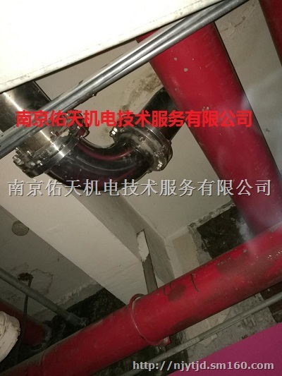 南京机关院校304不锈钢生活水管漏水抢修焊接