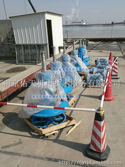 马利冷却塔SC-400L填料电机减速机更换