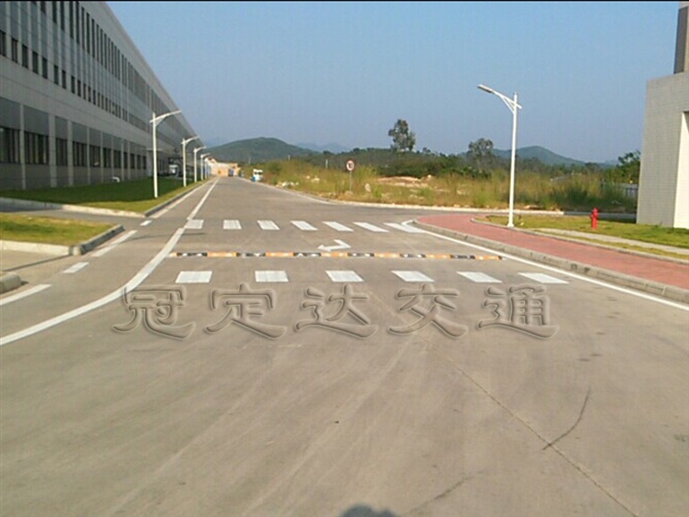 广州开发区工业区划线，工厂划线，厂区工业园划线