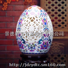 陶瓷灯具定制陶瓷装饰灯定做18879867174