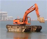 三门峡-水上挖掘机出租-湿地挖掘机-船挖出租