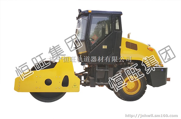 动力强劲恒旺牌六吨单钢轮振动压路机