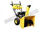 强劲有力恒旺双启动小型除雪机