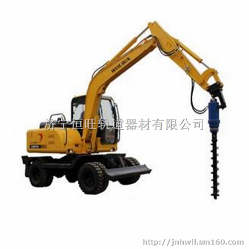 山东恒旺是专业改装挖掘机打桩机的厂家