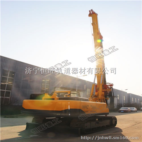 山东恒旺机锁杆履带旋挖钻机的图片