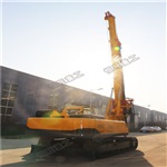 山东恒旺机锁杆履带旋挖钻机的图片