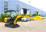 操作简便恒旺微型驾驶式液压挖掘机