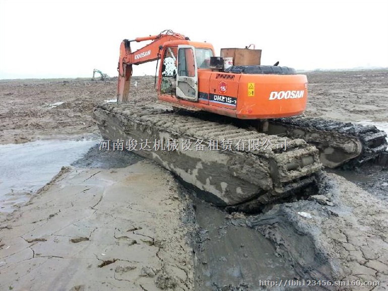 洛阳-水上挖掘机出租-湿地挖掘机-船挖出租