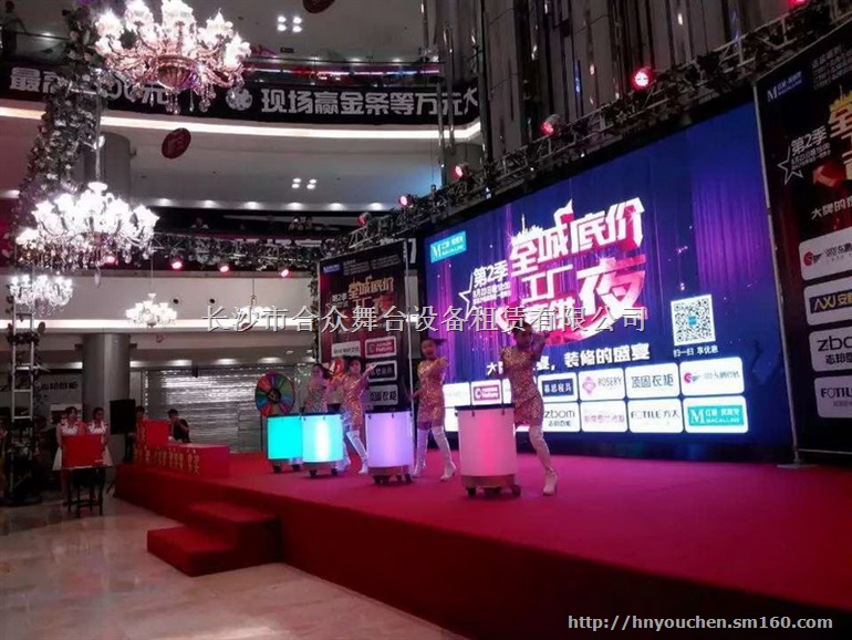 长沙车展木地台板出租 车展木质地台租赁