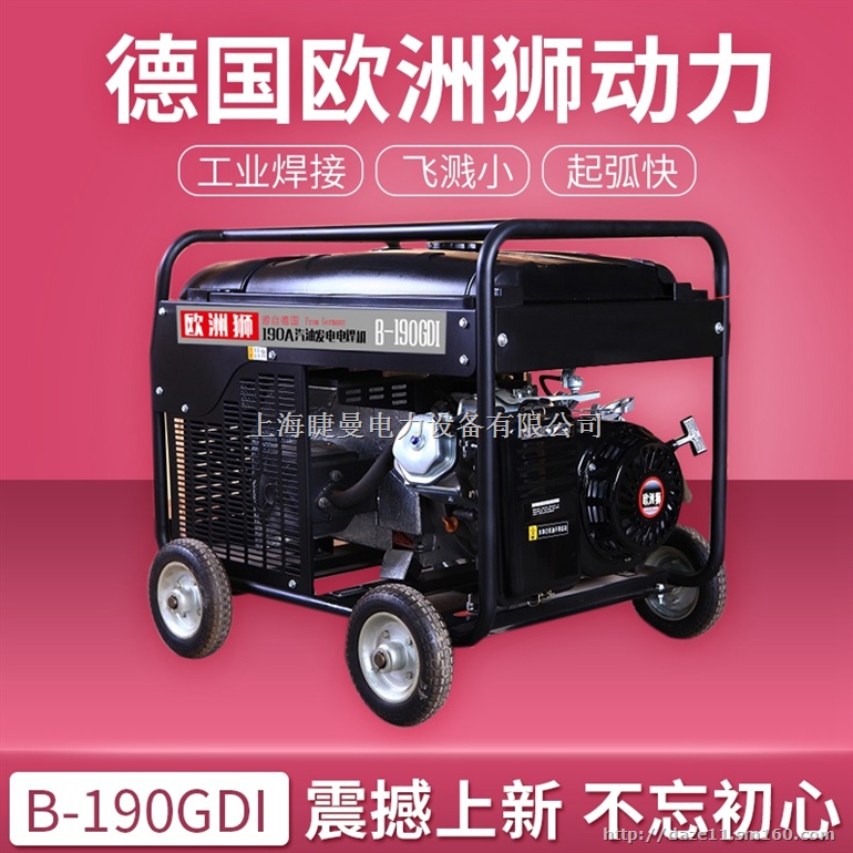 野外190A发电焊两用机