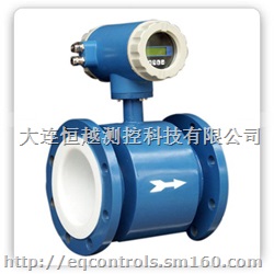 泥浆纸浆矿浆污水电池供电一体分体插入式电磁流量计