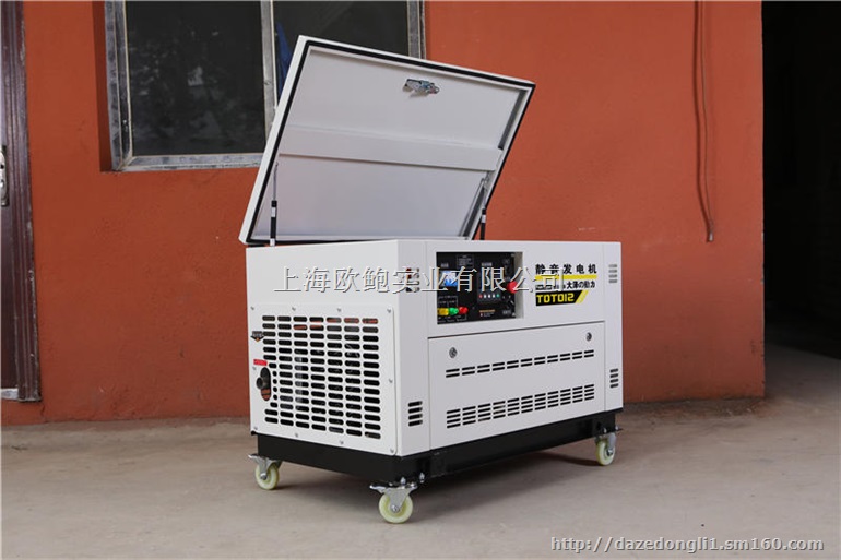 会议室用25KW静音汽油发电机