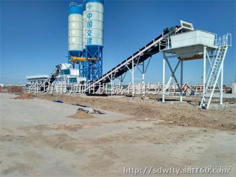 环保型800吨水稳拌合站,水稳料拌合设备
